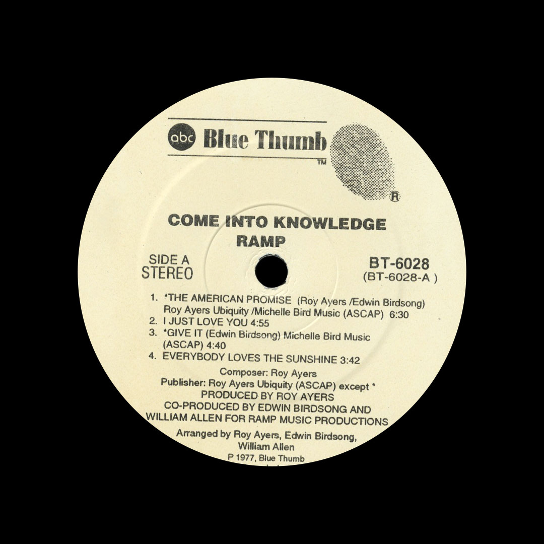 Ramp – Come Into Knowledge (Vinyl) – The Mixtape Club