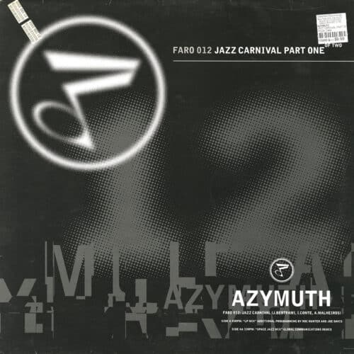 Azymuth Jazz Carnival Part One Far Out Recordings 12" Vinyl