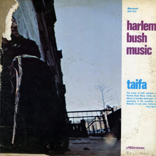 Gary Bartz, Ntu Harlem Bush Music – Taifa Milestone LP Vinyl