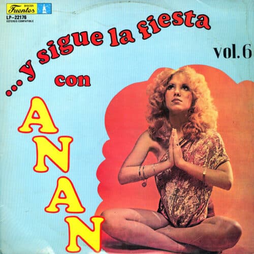 Anan Y Sigue La Fiesta Con Anan 6 Discos Fuentes LP Vinyl