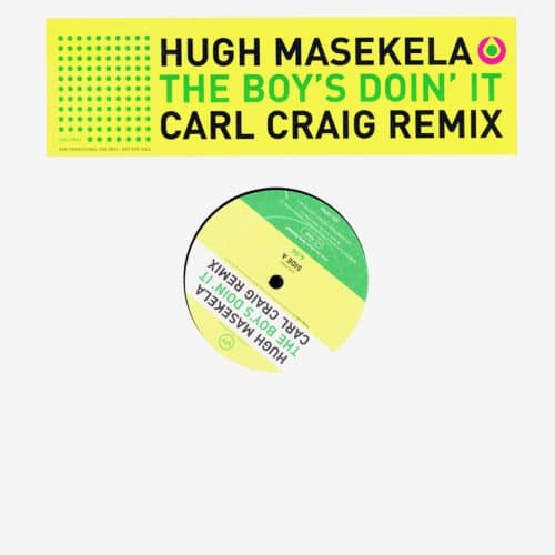 Hugh Masekela The Boy’s Doin It (Carl Craig Remix) Verve Records Promo Vinyl