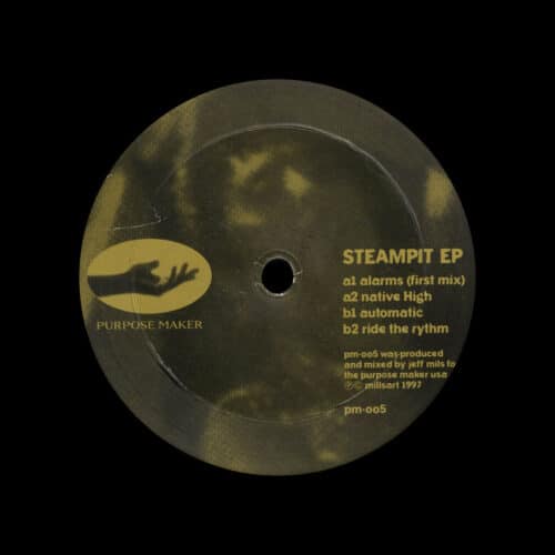 Jeff Mills Steampit EP Purpose Maker 12" Vinyl