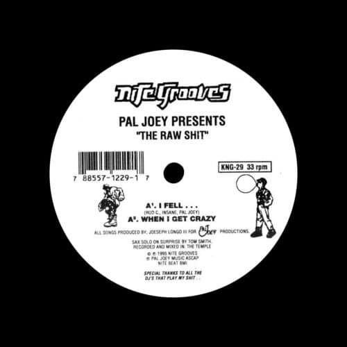 Pal Joey The Raw Shit Nite Grooves 12" Vinyl