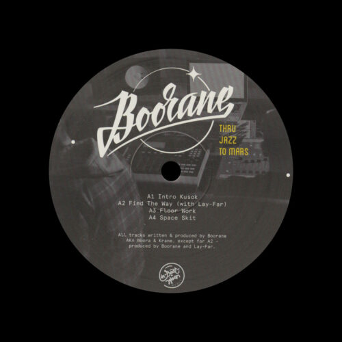 Boorane Thru Jazz To Mars In-Beat-Ween Music 12" Vinyl