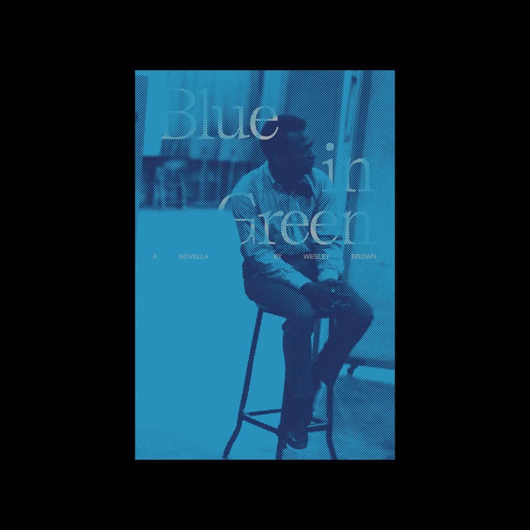 Wesley Brown Blue In Green Blank Forms Book Vinyl