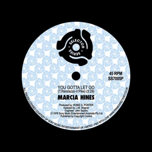 Marcia Hines You Gotta Let Go / Don’t Let The Grass Grow Selector Series Reissue Vinyl