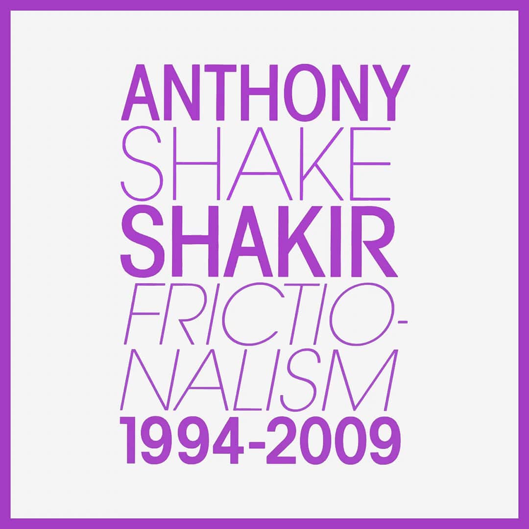 Anthony Shake Shakir Frictionalism 1994-2009 Rush Hour 12", 4x12, 7", Original Vinyl