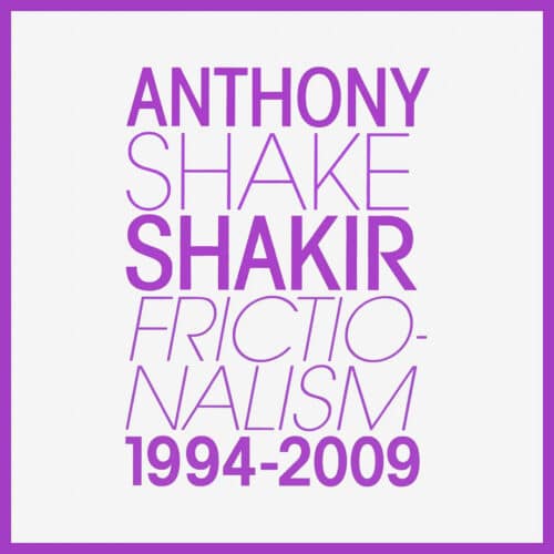 Anthony Shake Shakir Frictionalism 1994-2009 Rush Hour Original Vinyl