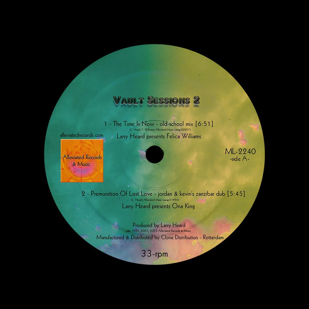 Larry Heard / Vault Sessions 2 Larry Heard / Vault Sessions 2
