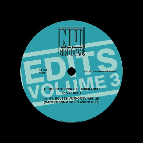 NiCe7, Mark Broom, Dirty Channels, Honey Dijon, Luke Solomon / Nu Groove Edits Vol. 3 NiCe7, Mark Broom, Dirty Channels, Honey Dijon, Luke Solomon / Nu Groove Edits Vol. 3