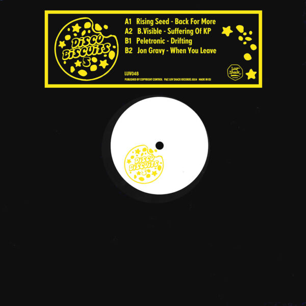 Rising Seed, B.Visible, Peletronic, Jon Gravy / Disco Biscuits #5 Rising Seed, B.Visible, Peletronic, Jon Gravy / Disco Biscuits #5