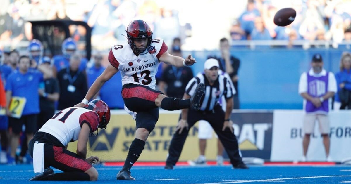 SDSU Punter Matt Araiza Named first-team All-American