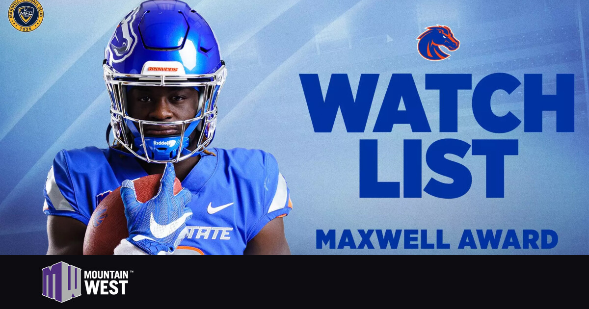 Maxwell Award Adds Ashton Jeanty to Midseason Watch List Mountain