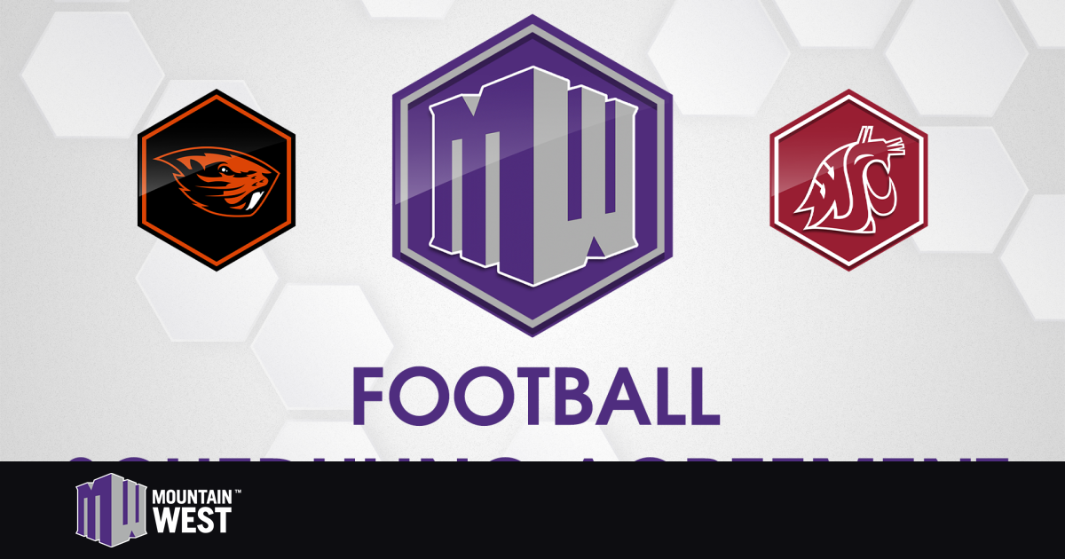 The Mountain West announces a football scheduling agreement with Oregon State and Washington State – Mountain West Conference