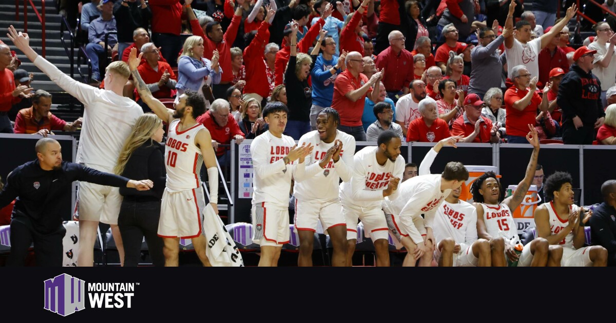 New Mexico is op weg naar het titelspel van het MW – Mountain West Conference Tournament