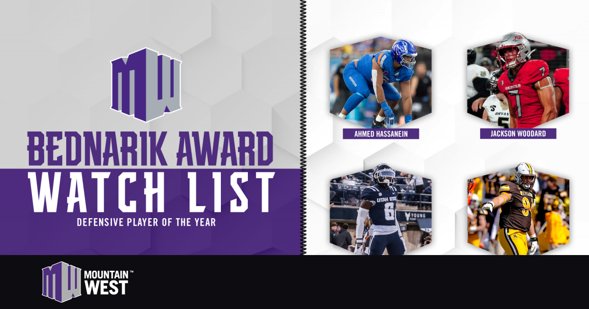 Four MW players on the Bednarik Award watch list – Mountain West Conference