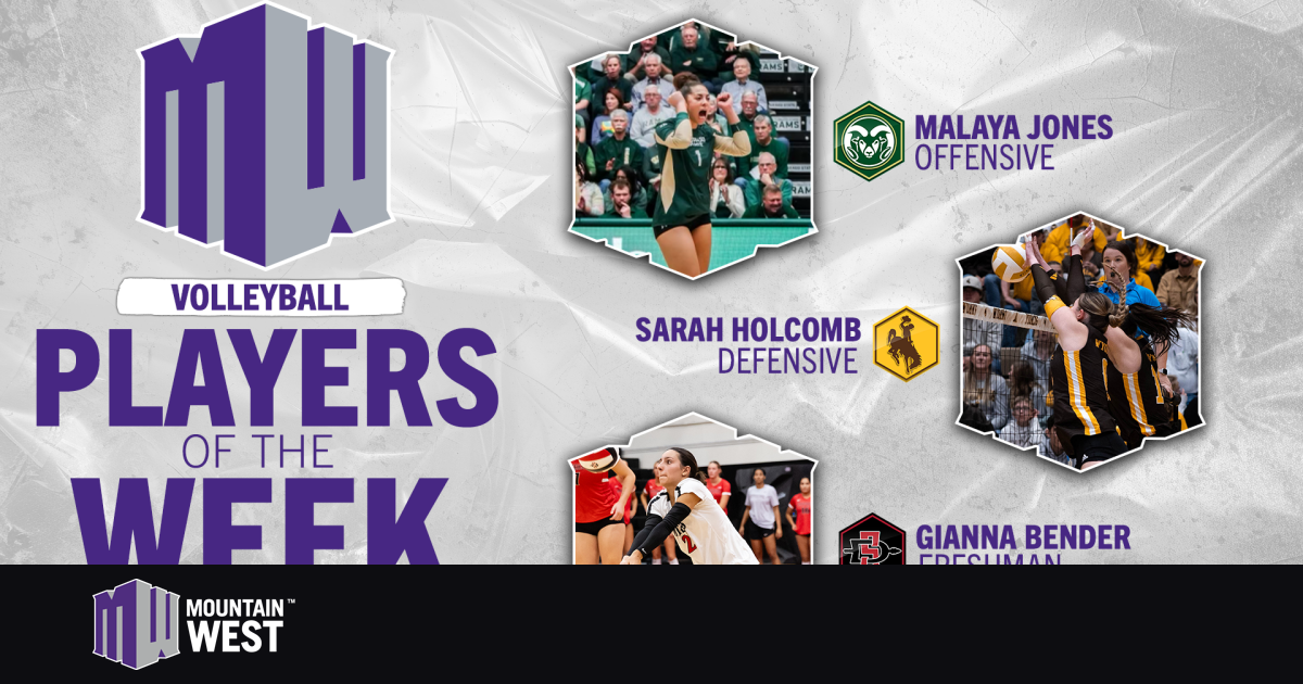 MW Volleyball Players of the Week 11/25/2024 Mountain West Conference