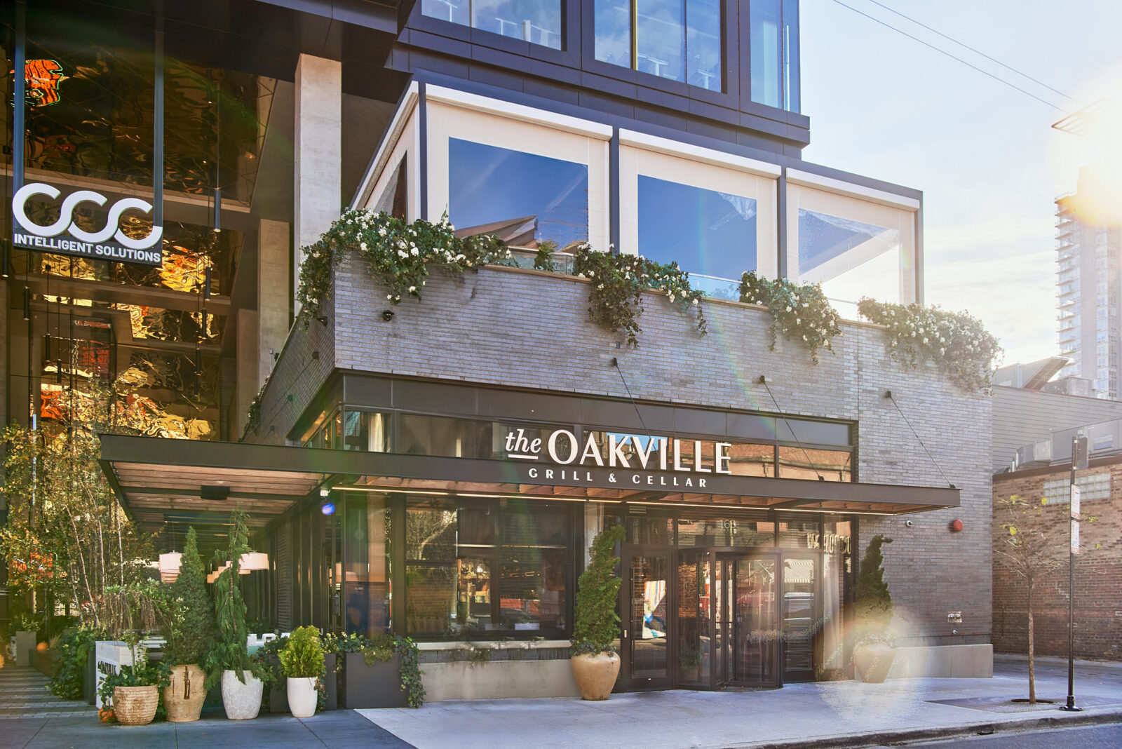 Exterior of The Oakville Grill & Cellar