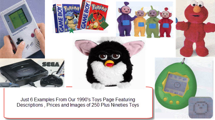 Examples of 1,500 Vintage toys from the 20s to the 90s 