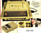Atari 400 Home Computer System (Came Out In 1979)