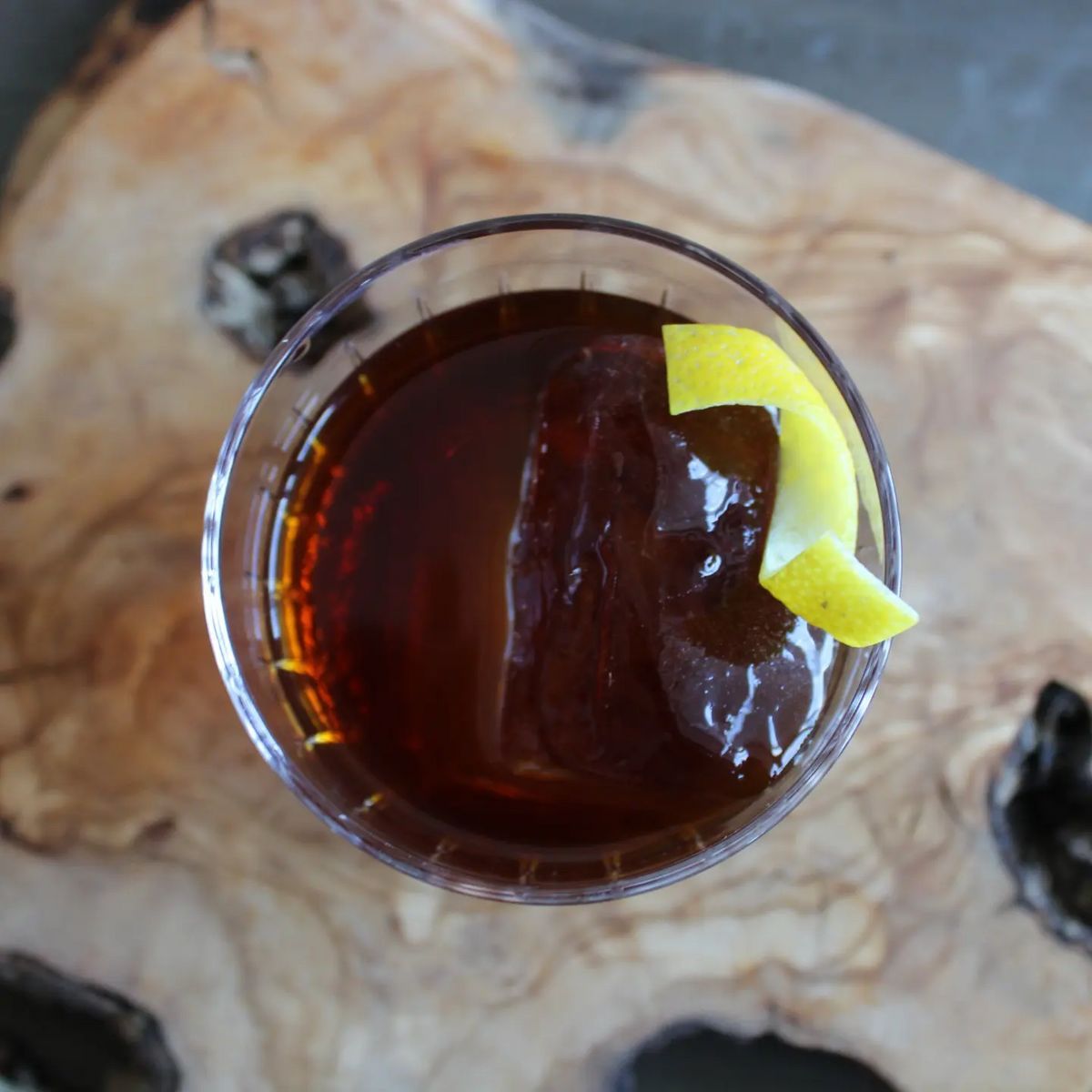 This cocktail is named after the oldest published iced tea recipe from Housekeeping in Old Virginia published in 1877 by Marion Cabell Tyree