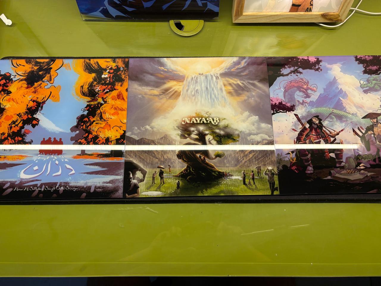 Acrylic album-art prints