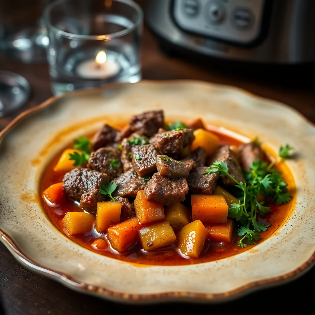 Thermomix TM6 ile Dana Kıymalı Sebzeli Güveç