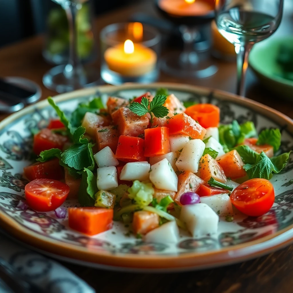 Karpuzlu Yaz Meyve Salatası