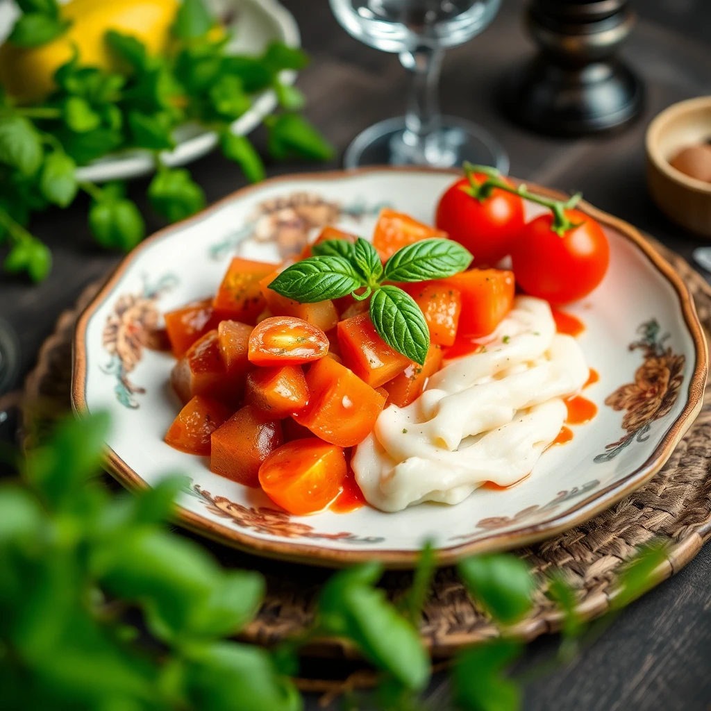 Kuru Domates ve Soğan Soslu Makarnaya Eşlik Eden Sos