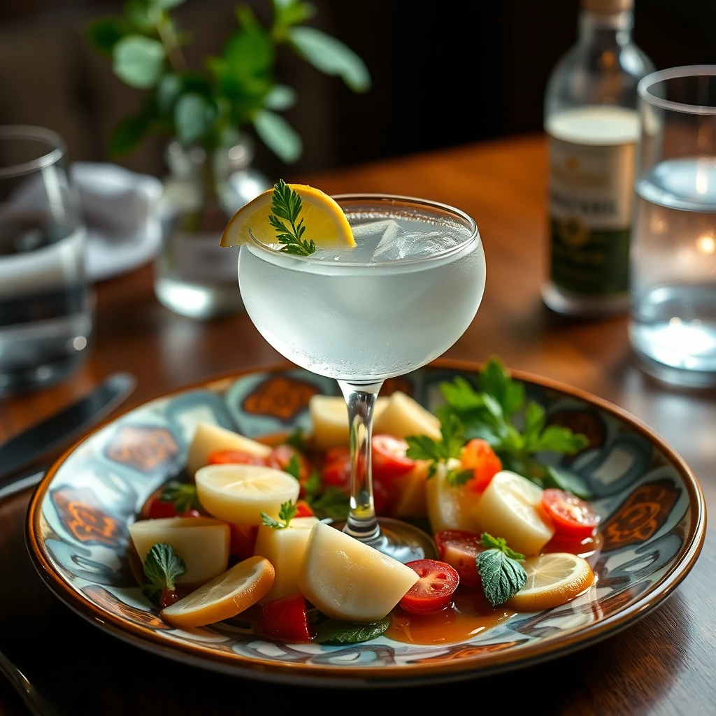 Salatalıklı Gin Tonik