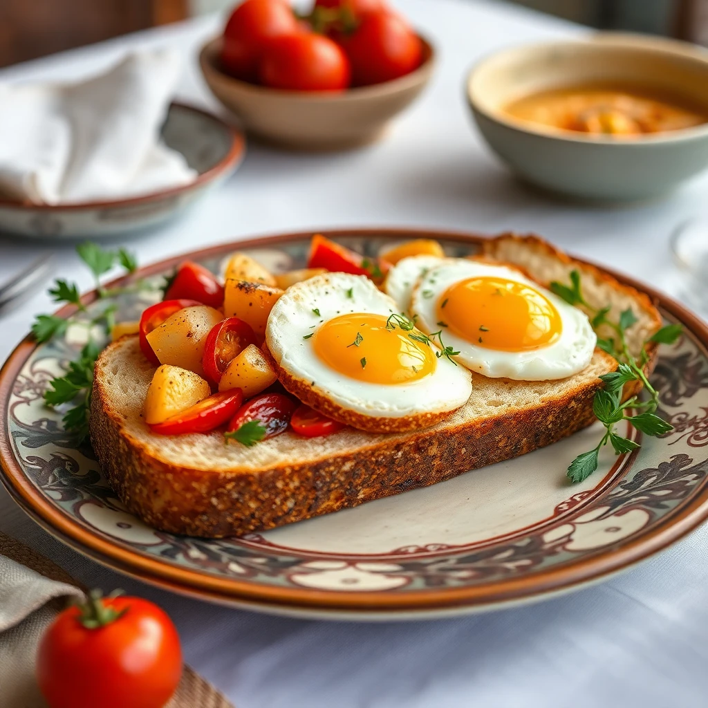 Köz Biberli Patatesli Ekmek