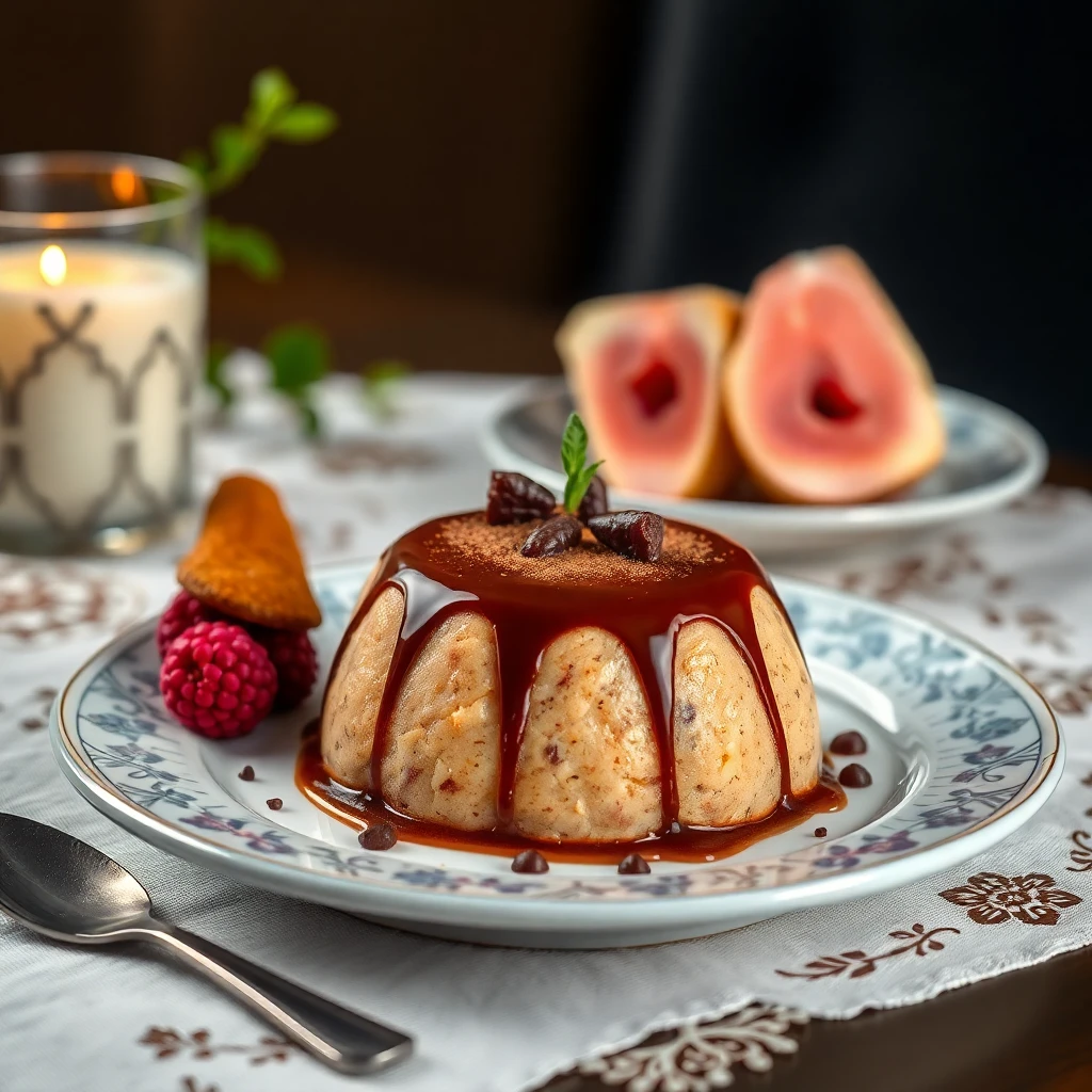 Kakaolu Bisküvili Sütlü Puding