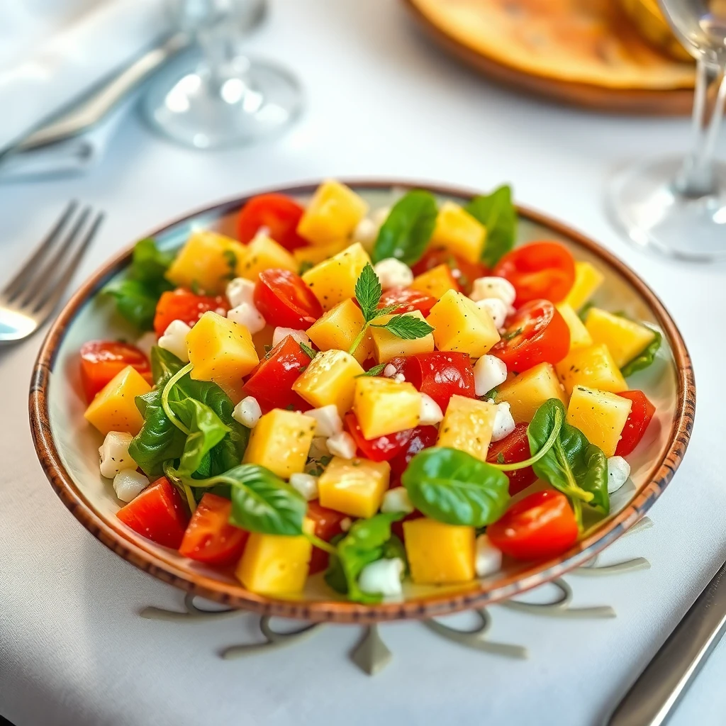 Tropikal Meyve Salatası