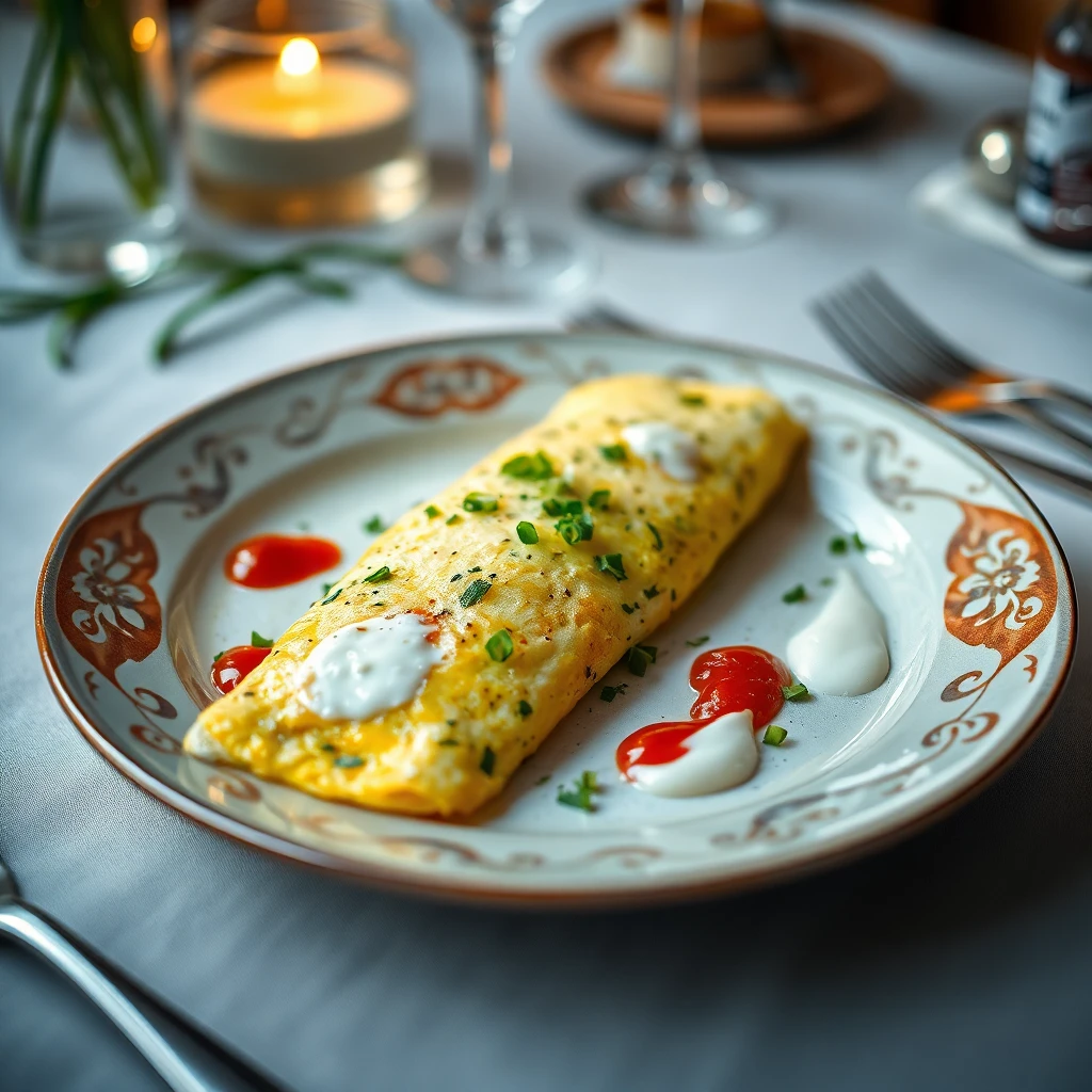 Naneli Kaşarlı Omlet