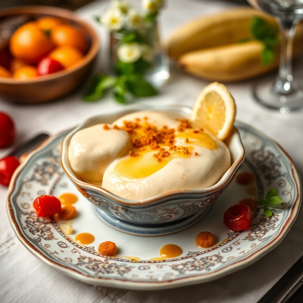 Ballı Kremalı Tereyağlı Tatlı