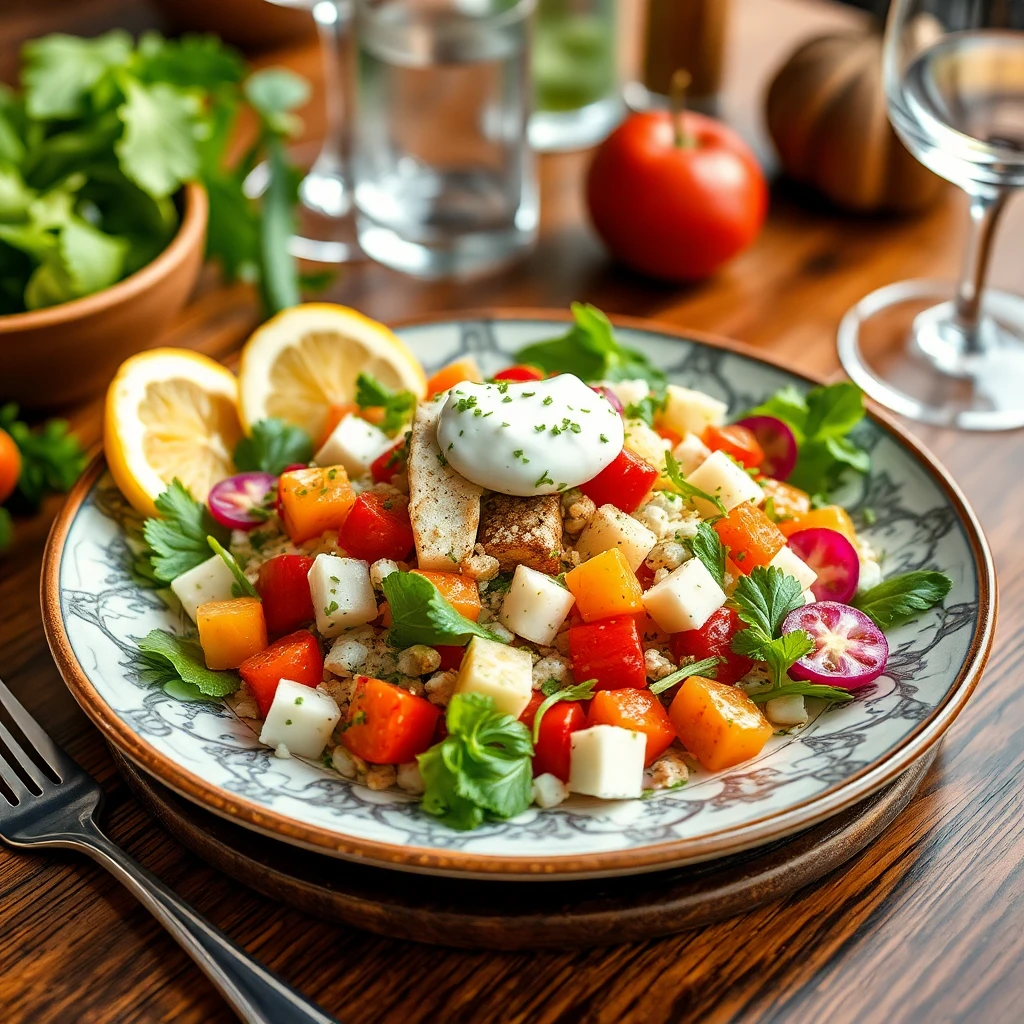 Yoğurtlu Havuç ve Kırmızı Soğan Salatası