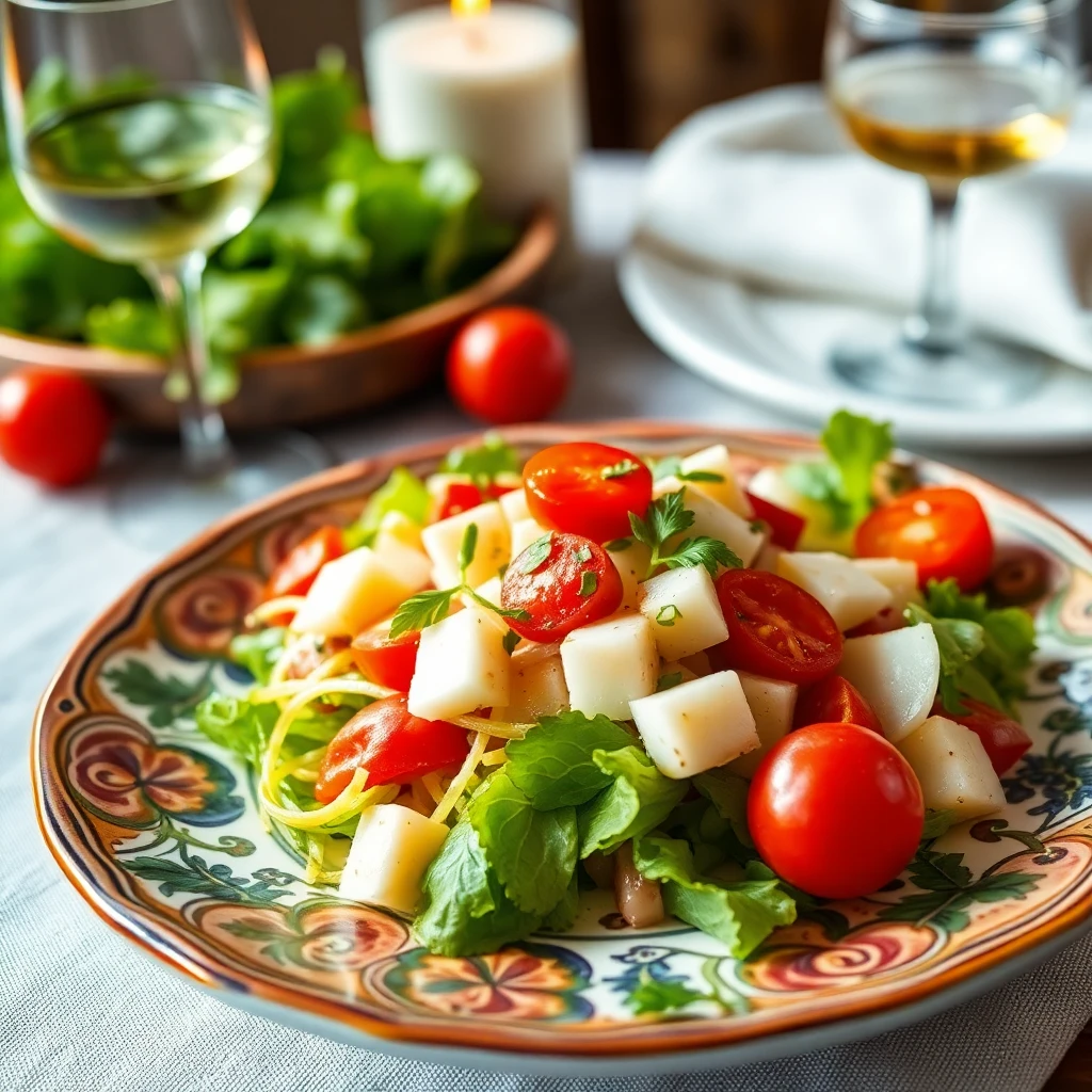 Renkli Sebze Salatası