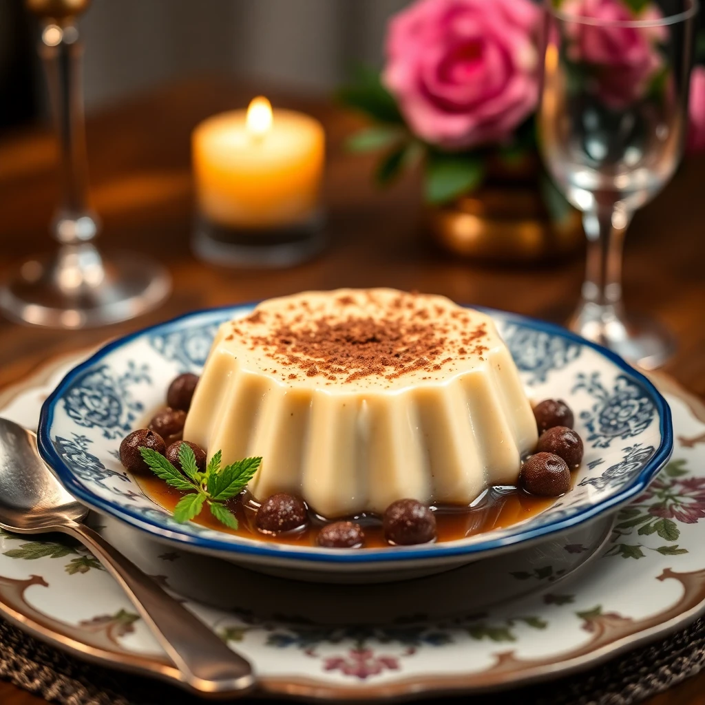 Beyaz Çikolatalı Muzlu Sütlü Puding