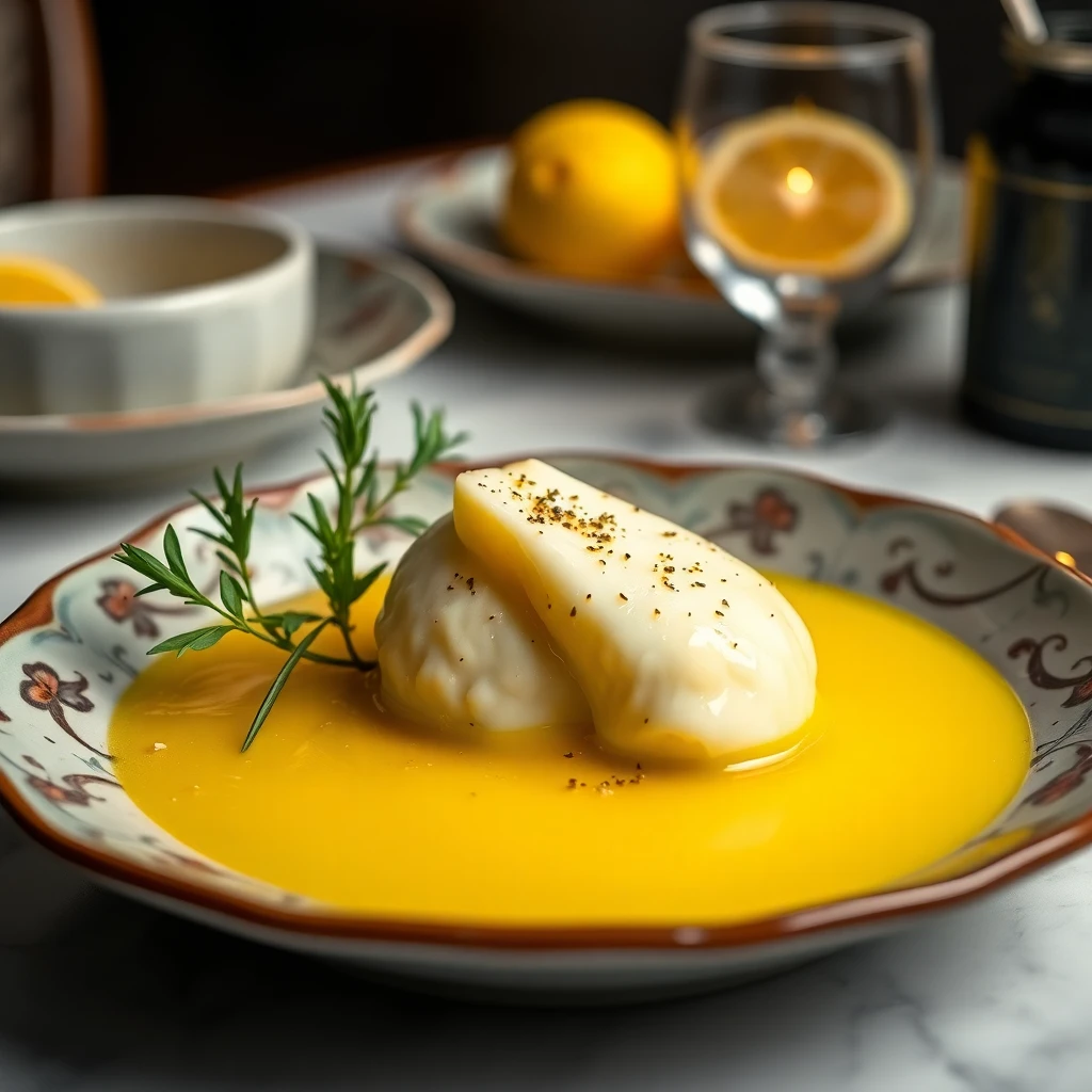 Limonlu Yumurta Sarısı Sosu