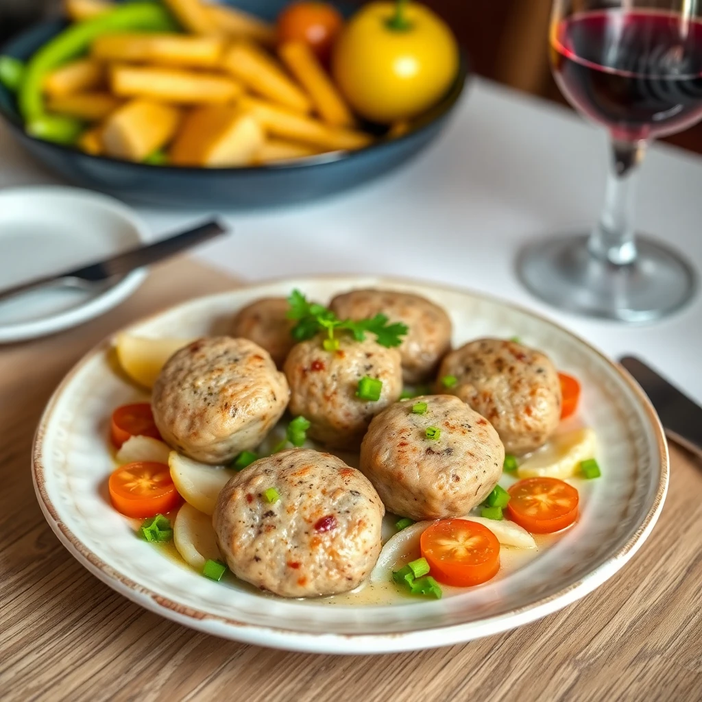 Baharatlı Patates Köftesi
