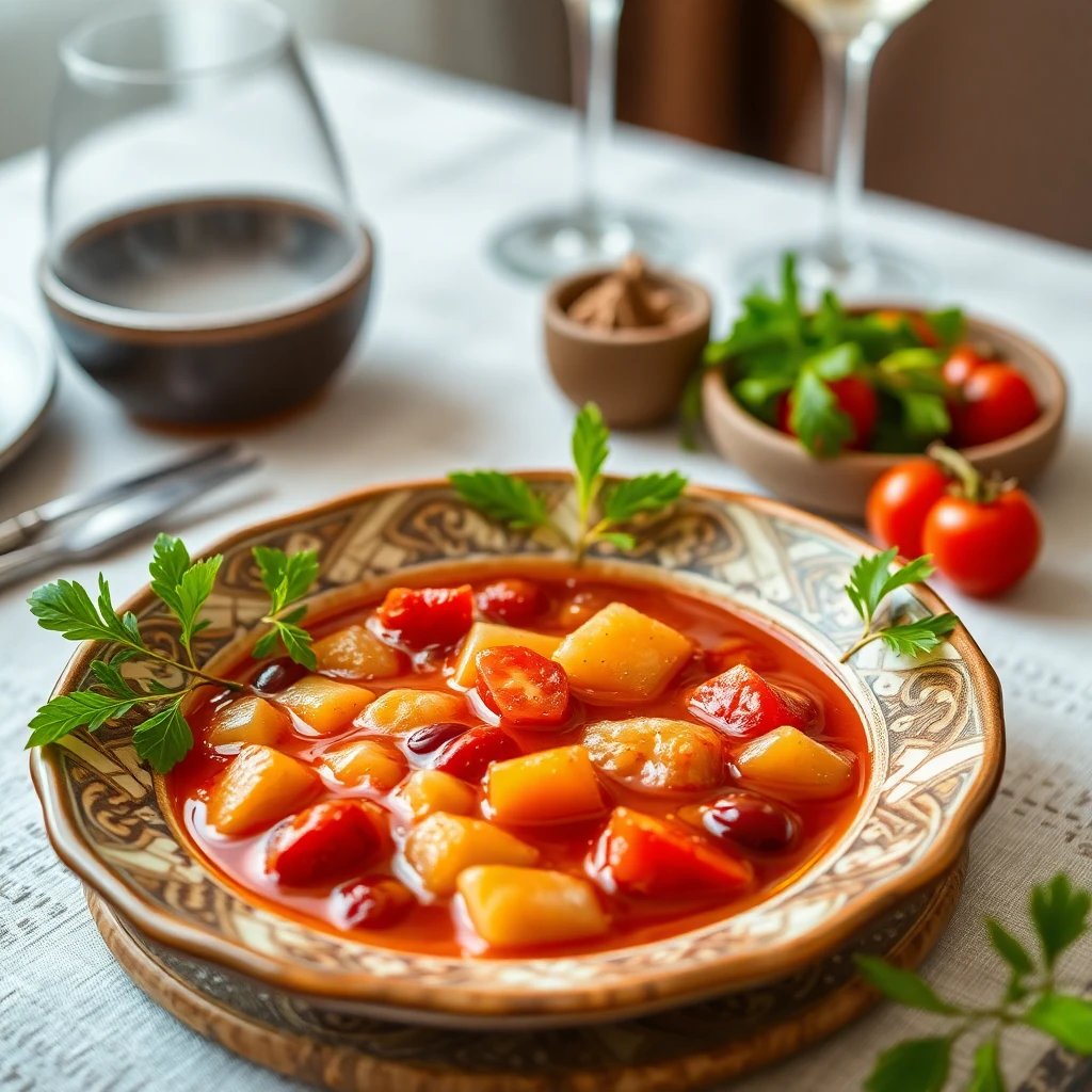 Kuru Domatesli Soğan Çorbası