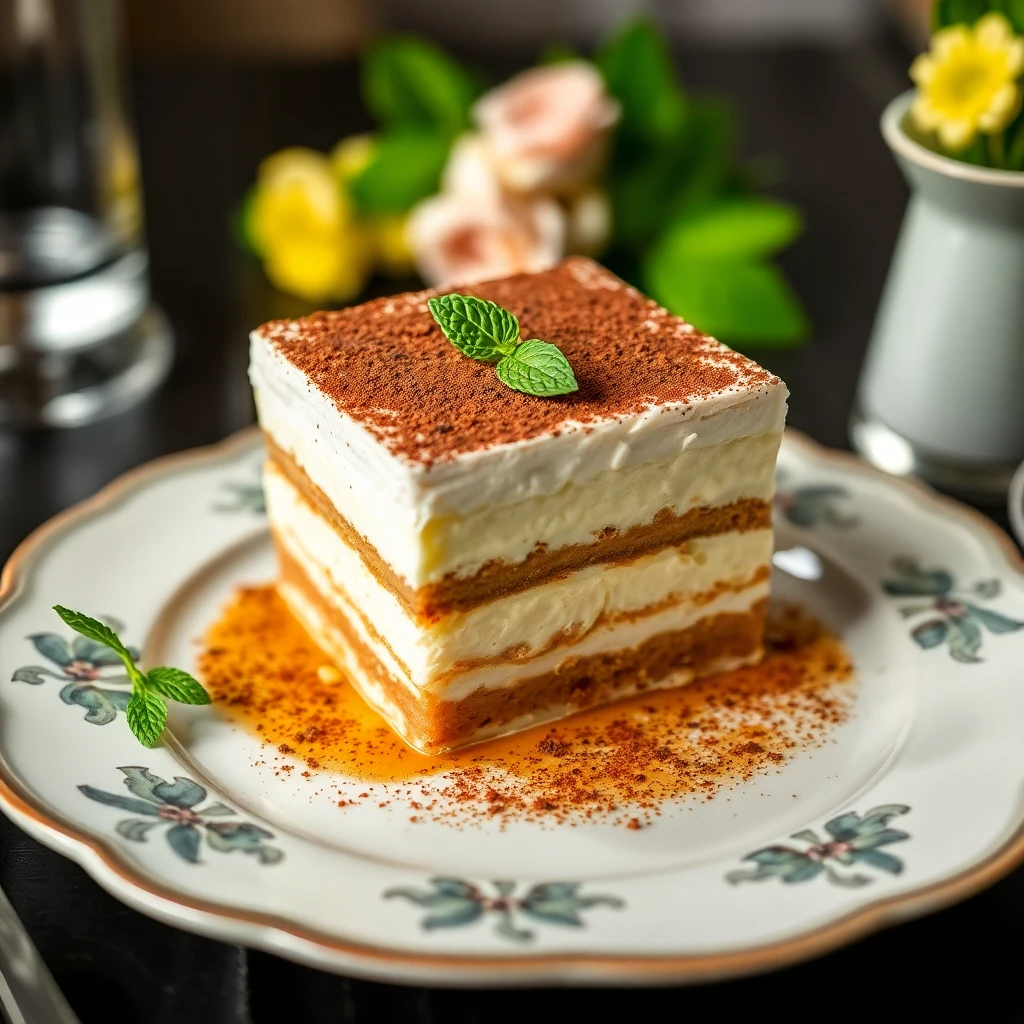 Çilekli Beyaz Çikolatalı Tiramisu