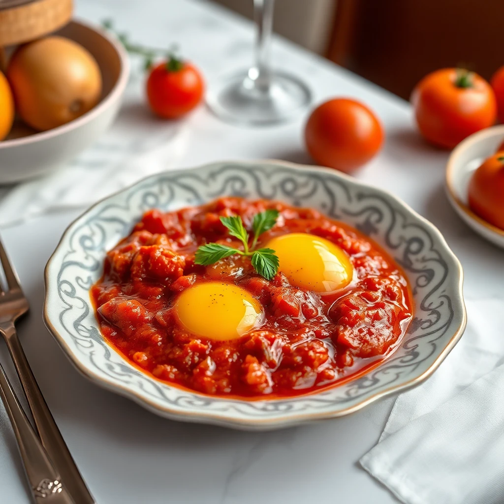 Domatesli Yumurta Sarısı Sos