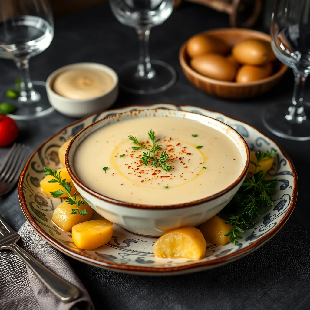 Sebzeli Tahinli Mercimek Çorbası