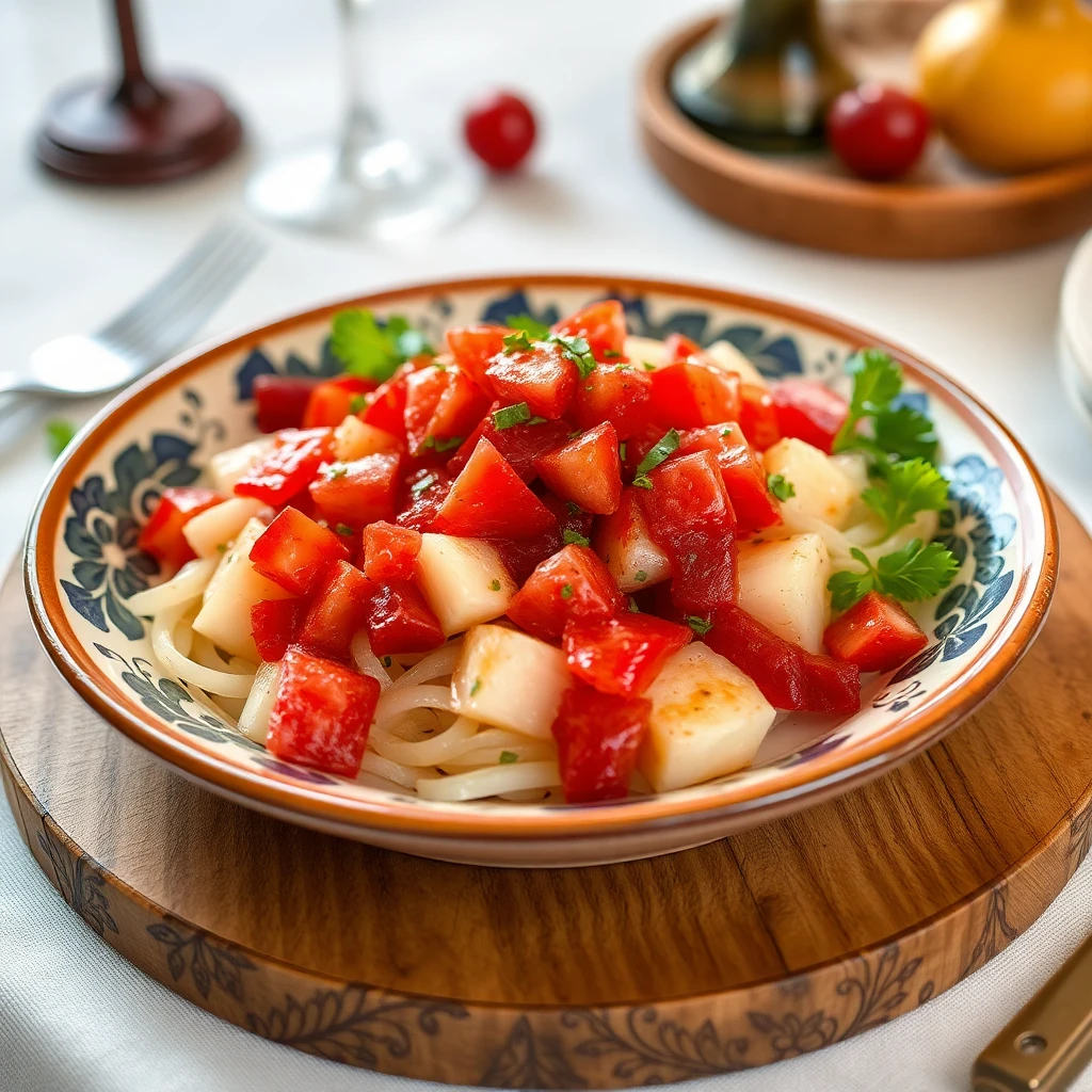 Renkli Sebzeli Karışık Salata