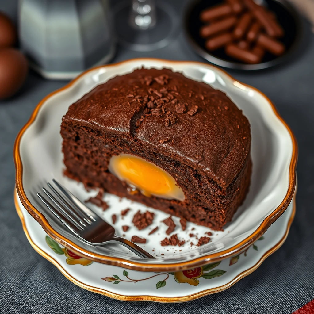 Kakaolu Yumurta Tatlısı