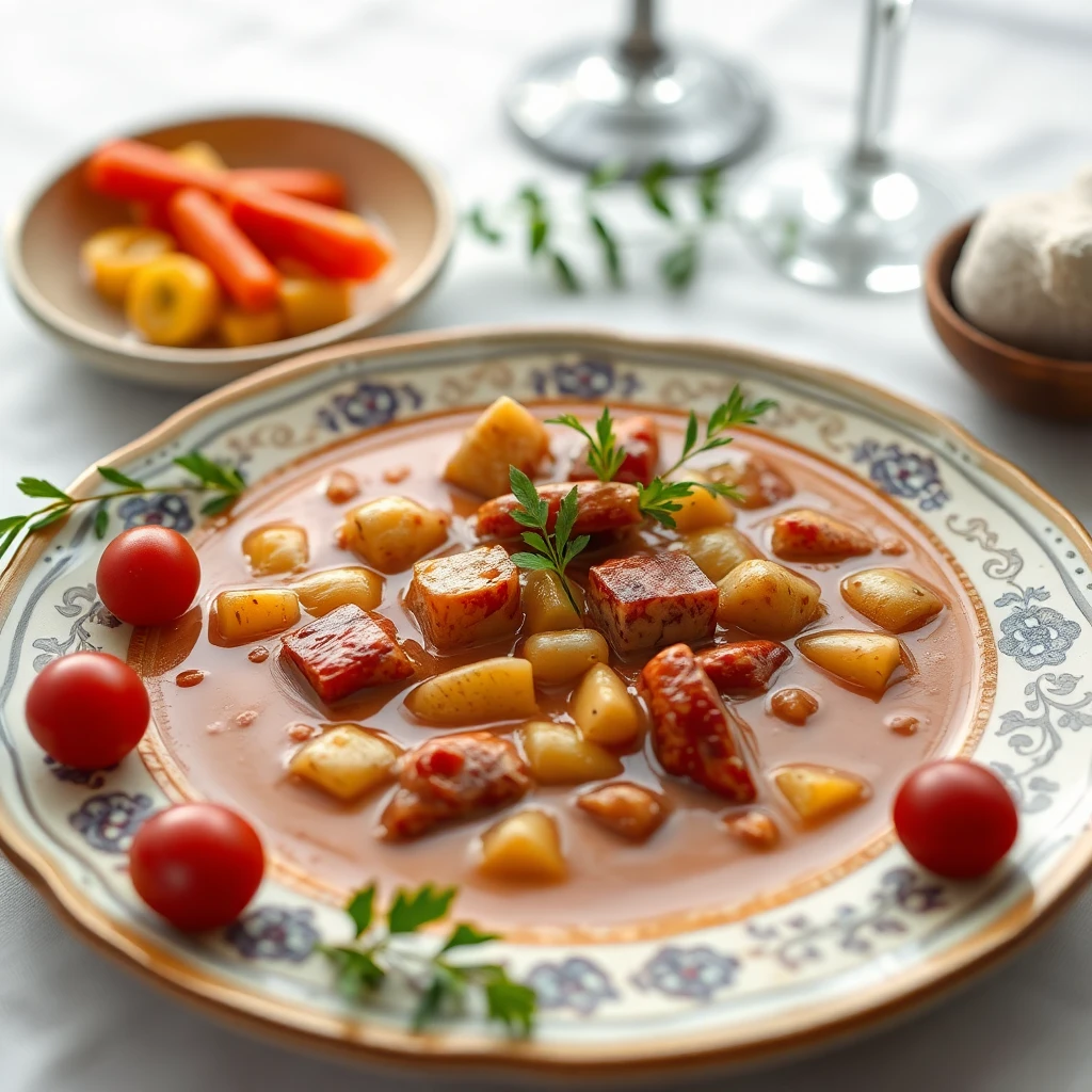 Nohutlu Kırmızı Mercimek Çorbası