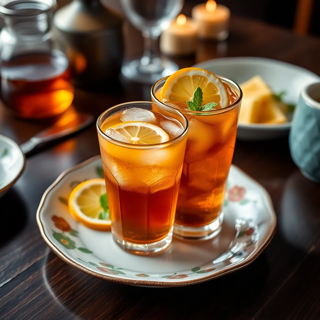 Ev Yapımı Soğuk Çay