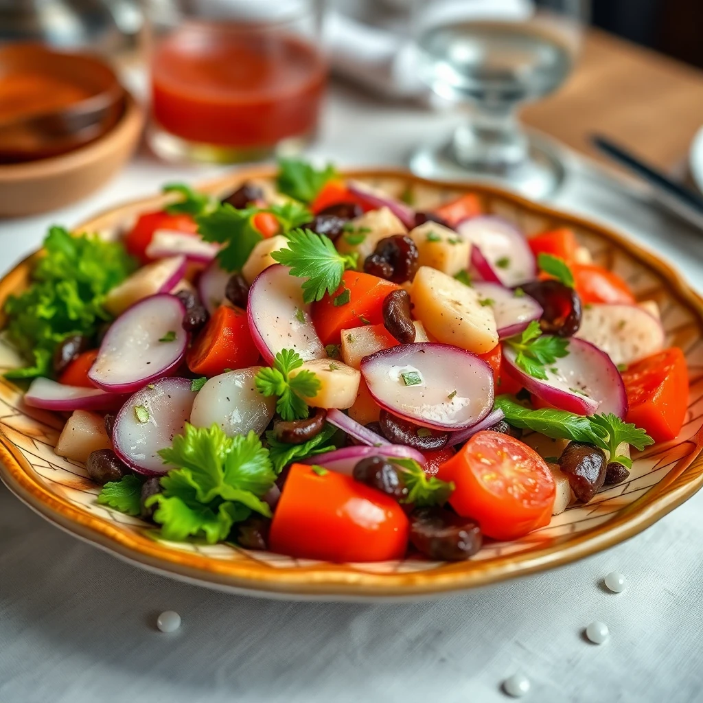Renkli Lahana ve Havuç Salatası