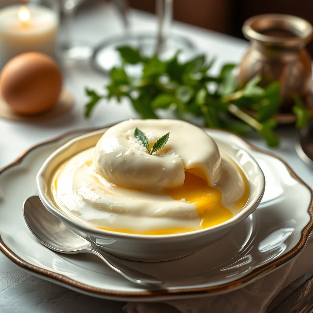 Thermomix TM6 İle Sütlü Yumurta Tatlısı